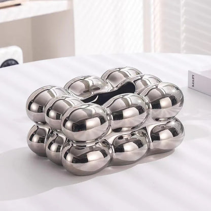 🌸Ceramic Tissue Holder with Drawer – Napkin & Paper Towel Organizer🌸